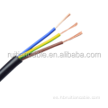 PVC Electric de alambre de cobre eléctrico Cable eléctrico flexible